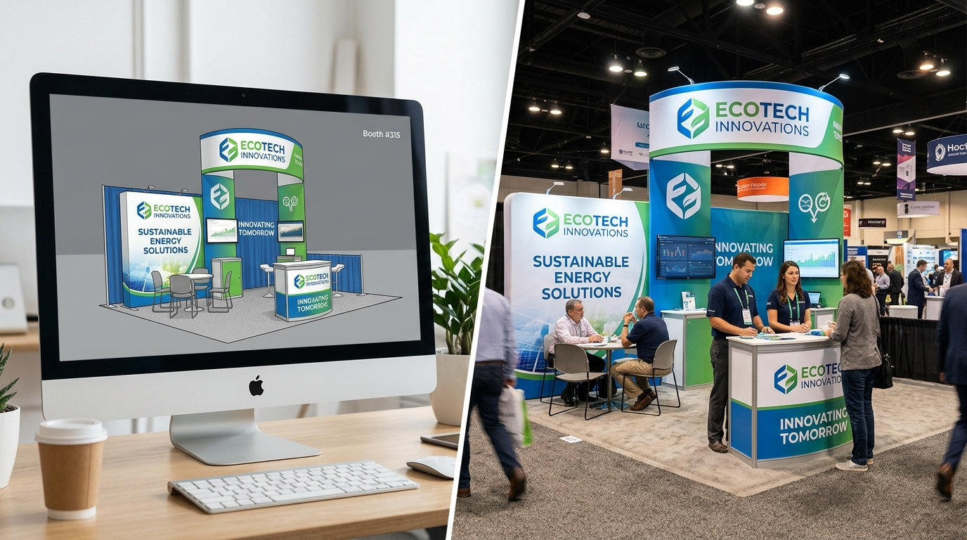 전시부스 디자인 이미지