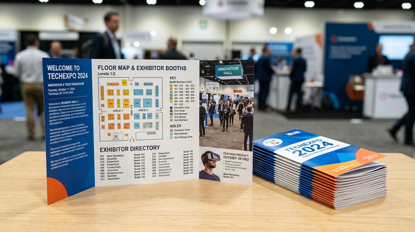 리플렛 디자인 이미지