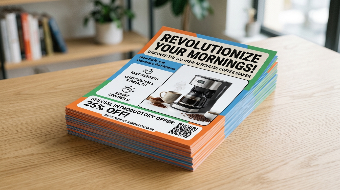 전단지 디자인 관련 이미지