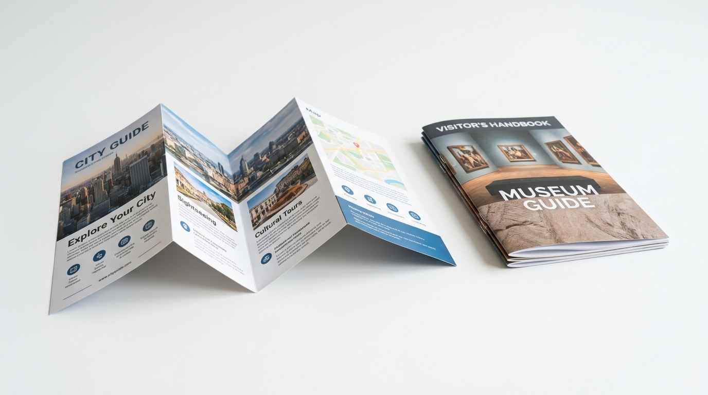 리플렛 디자인 이미지