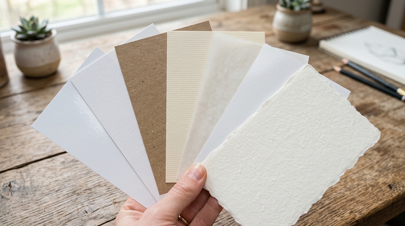 용지 설명 이미지