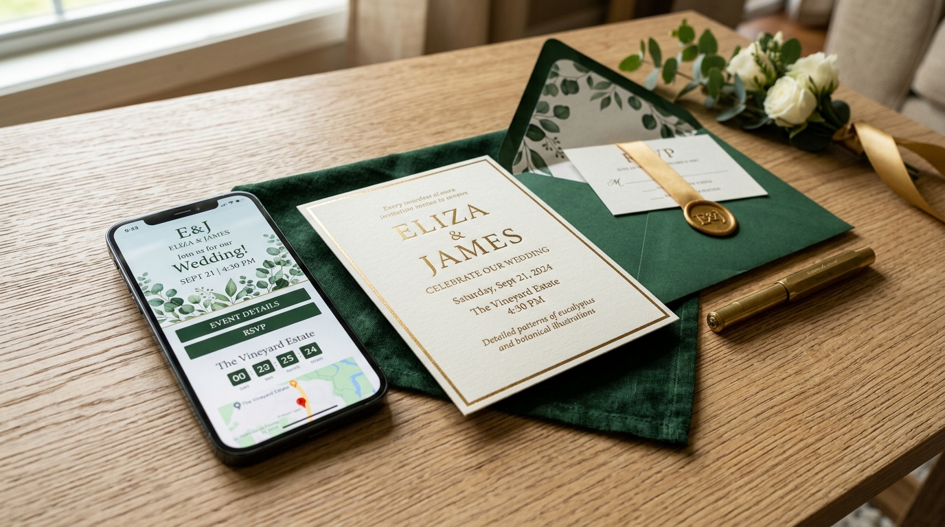 초청장 디자인 관련 이미지