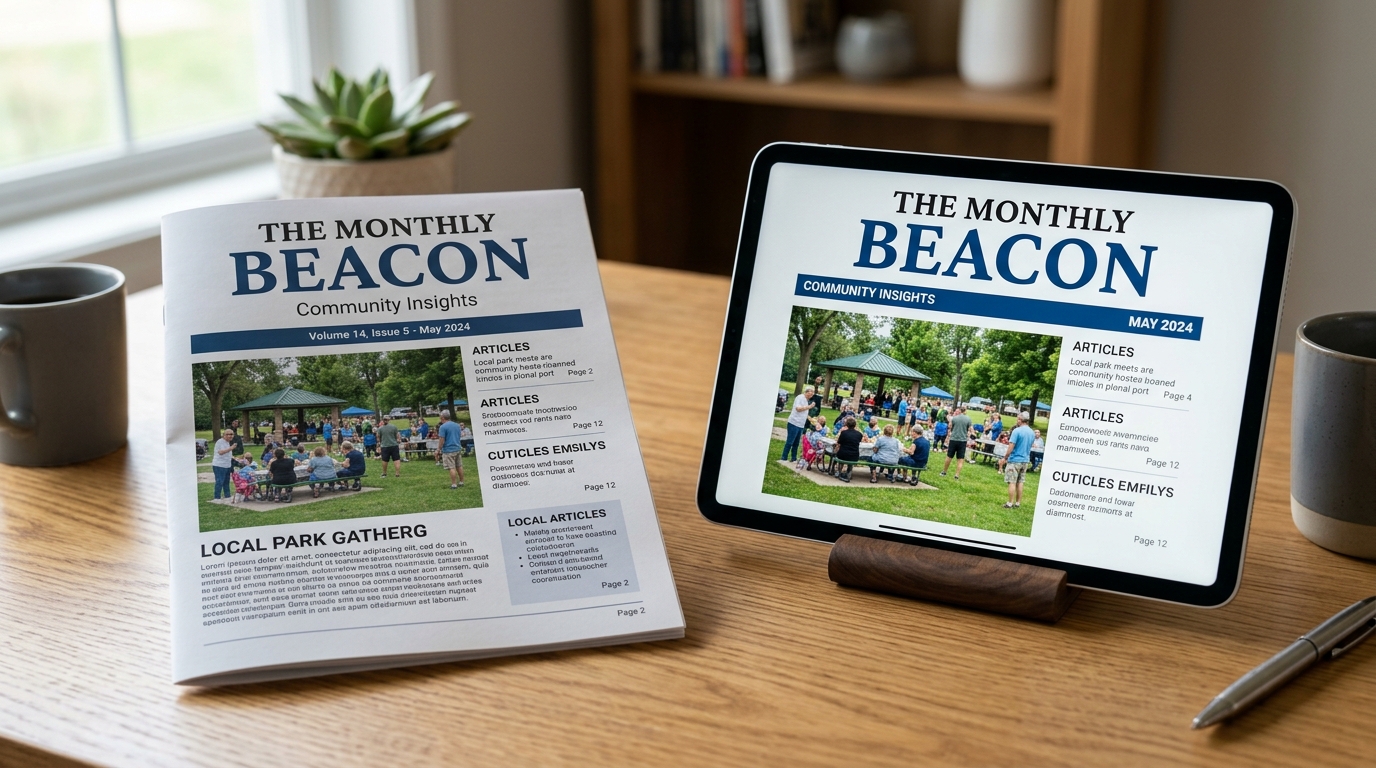 뉴스레터 디자인 관련 이미지