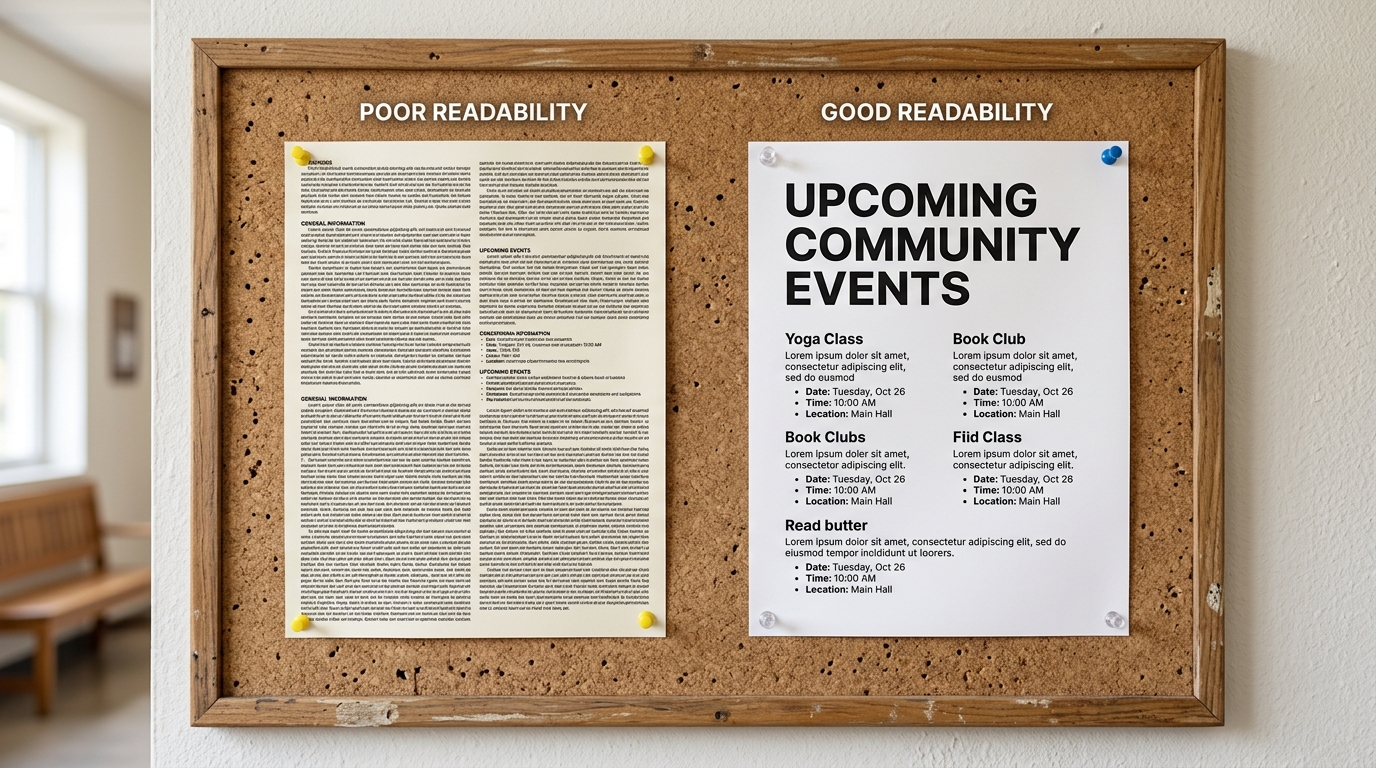 안내문 디자인 관련 이미지